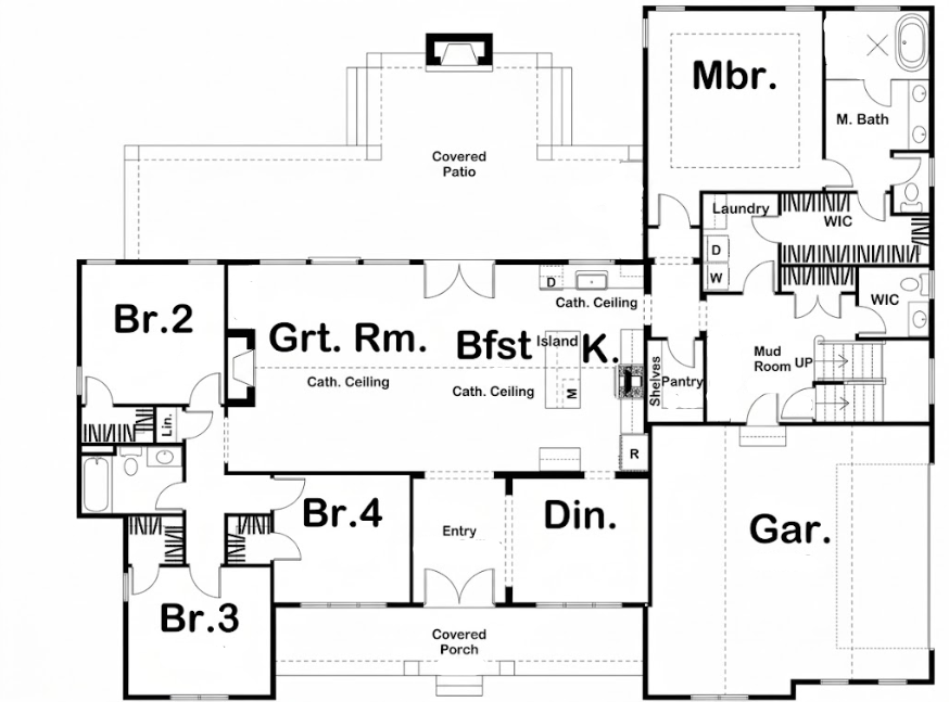 The Sarah Elizabeth first floor rendering
